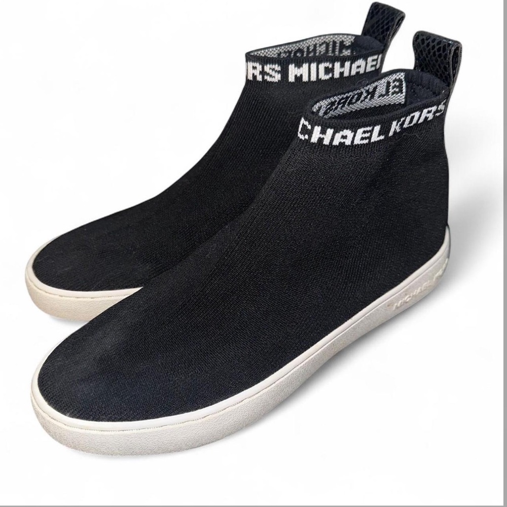 MICHAEL Michael Kors Black Slip-On Sneakers